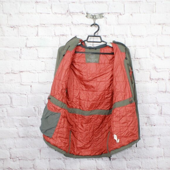 LL Bean Waterproof PrimaLoft Packaway Jacket Olive Green Size XXS Pet - Picture 9 of 10